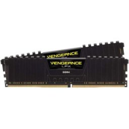 Corsair Vengeance LPX 16GB (2 x 8GB) DDR4 3200MHz C16 Desktop Memory Kit – Black (CMK16GX4M2Z3200C16)