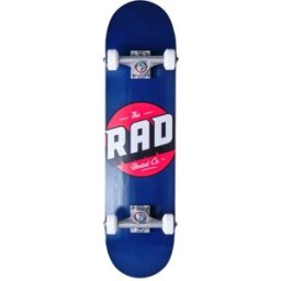RAD Skateboards RAD Logo Progressive Complete Skateboard (Navy) - Blue - Size: 7.75
