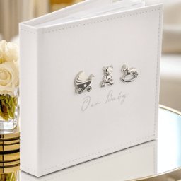 Linen Fabric Baby Photo Album