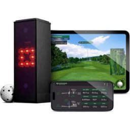 Square Golf Indoor Golf Launch Monitor – Portable Golf Simulator & Swing Analysis System
