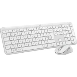 Logitech Signature Slim MK950 Wireless Keyboard - White