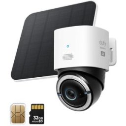 eufy Security 4G LTE Cam S330 – 4K UHD Dual-Mode Solar Powered Security System