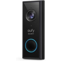 eufy Security S220 Wireless Add-on Video Doorbell – 2K HD Resolution & Real-Time Professional Monitoring