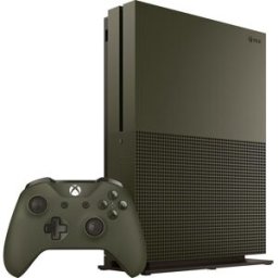 Microsoft - Xbox One S 1TB Special Edition Console (NO GAME BUNDLE)- Military Green, Used - Very Good