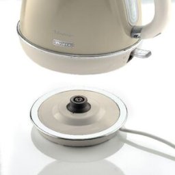 Ariete 2869/03 Retro Style Cordless Jug Kettle – 1.7 Litre, Cool‑to‑Touch Exterior, Removable Filter, Vintage Beige, New(Damaged box)