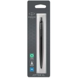 Parker Jotter XL Ballpoint Pen: Monochrome Matte Black Edition Blue Ink