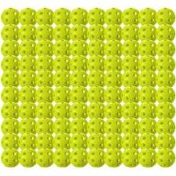 Franklin X-26 Indoor Pickleball Balls Lime Green Pack of 100