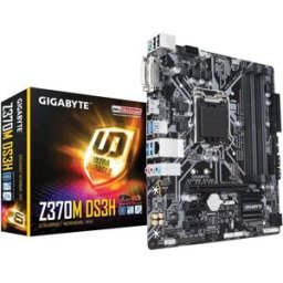 Gigabyte Z370M DS3H Motherboard LGA1151 Intel Z370 DDR4 Micro ATX SATA 600, Used - Like New