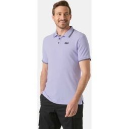 Helly Hansen Men's Kos Marine Quick-Dry Polo Purple M - Bright Lavender Purple - Male