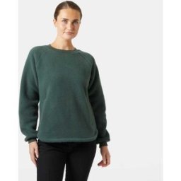 Helly Hansen Women's Escape Teddy Sweater Green S - Jungle Green - Female
