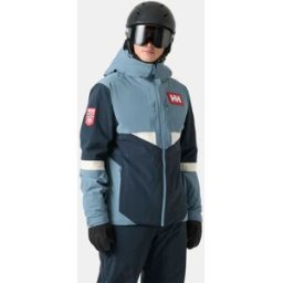 Helly Hansen Men's Kvitfjell Race Insulated Ski Jacket Blue L - Navy Blue Washed - Male