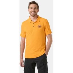 Helly Hansen Men's HP Race Polo Orange XL - Orange Sorbet - Male