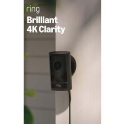 Ring Outdoor Camera Pro Plug-In (Newest Gen) – Retinal 4K Security Camera