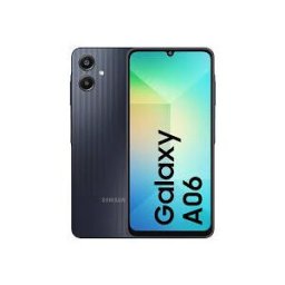 SAMSUNG Galaxy A06 128GB 4GB, Dual SIM, Black Unlocked SIM Free Smartphone A Series Mobile Phone, New
