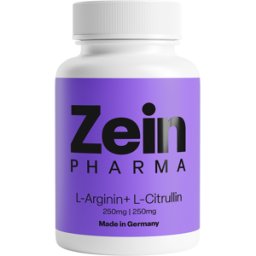 ZeinPharma L-Arginine + L-Citrulline 500mg Blood Circulation Food Supplement 90 caps.