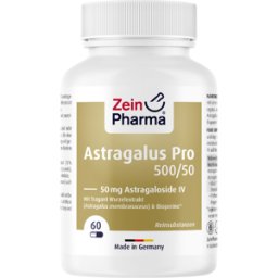 ZeinPharma Astragalus Pro 500/50 50mg Food Supplement Immune System 60 caps.