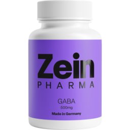 ZeinPharma GABA 500mg Anxiety and Stress Relief Food Supplement 90 caps.
