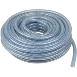 Hamilton Gas Products Ltd 30m Clear Reinforced PVC Hose 25mm ID (1) Multipurpose