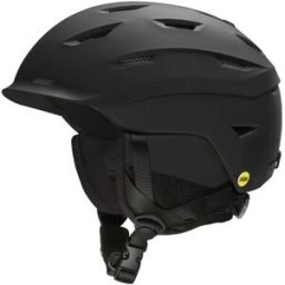 Smith Level MIPS Ski Helmet (Black) - Black - Size: Small