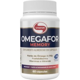 Vitafor Omegafor Memory Food Supplement Capsules 60 caps.