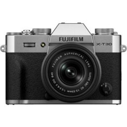 Fuji X-T30 III Mirrorless Camera Body, with XC13-33mm Lens Kit -Silver, New