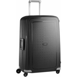 Samsonite S'Cure 75cm Large 4-Wheel Spinner Suitcase - Black