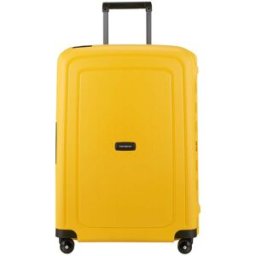 Samsonite S'Cure 69cm Medium 4 Wheel Spinner Suitcase - Citrus
