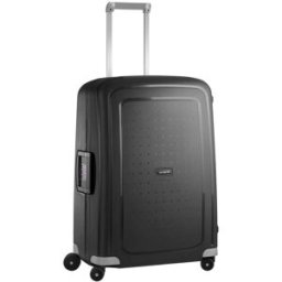 Samsonite S'Cure 69cm Medium 4 Wheel Spinner Suitcase - Black
