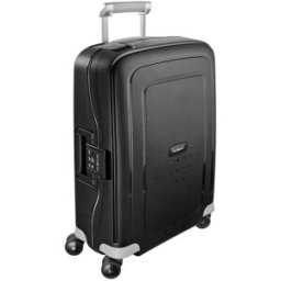 Samsonite S'Cure 55cm 4-Wheel Spinner Cabin Case - Black