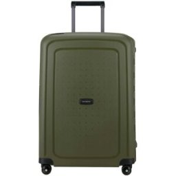 Samsonite S'Cure 69cm Medium 4 Wheel Spinner Suitcase - Olive