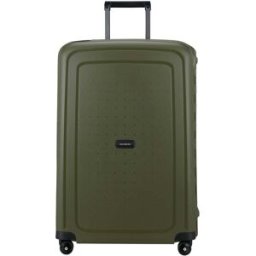 Samsonite S'Cure 75cm Large 4-Wheel Spinner Suitcase - Olive