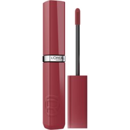 L'Oréal Paris Infaillible Laque Resistance Long-Lasting Liquid Lipstick Up to 16 Hours 4mL 412 Rose Affair