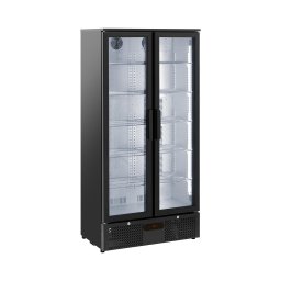 Beverage Cooler - 458 L - Royal Catering - black powder-coated steel