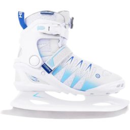 Tempish Crox.X Top Ice Skates (White) - White;Blue - Size: 4 EU