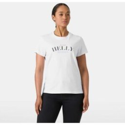Helly Hansen Women's Core Graphic T-Shirt 2.0 White M - White - Female