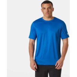 Helly Hansen Men's Tech T-Shirt 2.0 Blue M - Cobalt Blue - Male