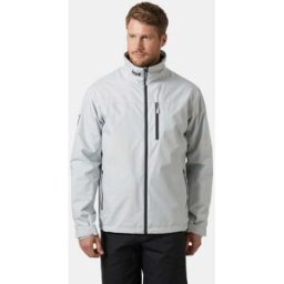 Helly Hansen Men's Crew Midlayer Sailing Jacket 2.0 Grey 2XL - Grey Fog - Male