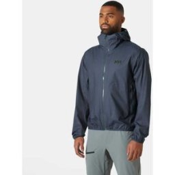 Helly Hansen Men's Verglas 2.5-Layer Fastpack Jacket Blue 2XL - Alpine Frost Blue - Male