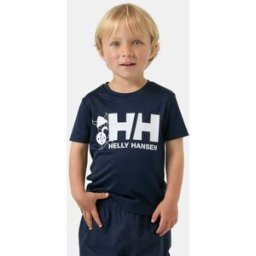 Helly Hansen Kids' Tech Graphic T-Shirt Navy 6 - Navy Blue - Unisex