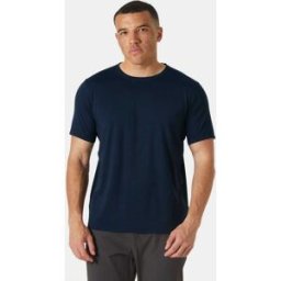Helly Hansen Men's Shine Solen T-Shirt Navy XL - Navy Blue - Male