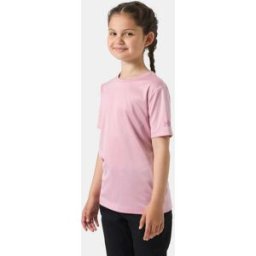 Helly Hansen Junior's Tech T-Shirt Purple 14 - Pink Lavender Purple - Unisex