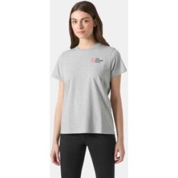 Helly Hansen Women's The Ocean Race T-Shirt 2.0 Grey S - Grey Melange - Female