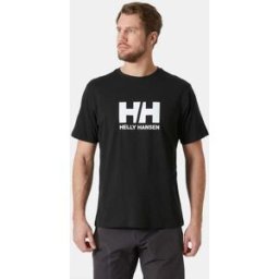 Helly Hansen Men's Logo T-Shirt 3.0 Black XL - Black - Male