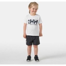 Helly Hansen Kids' Tech Graphic T-Shirt White 4 - White - Unisex