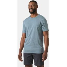 Helly Hansen Men's HH® Tech Logo T-Shirt Navy L - Washed Navy Blue - Male