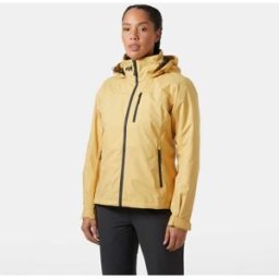 Helly Hansen Women's Crew Hooded Midlayer Sailing Jacket 2.0 Beige 4XL - Sand Beige - Female