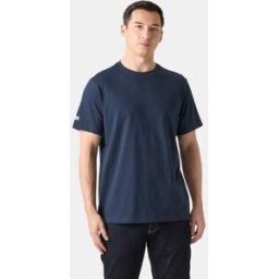 Helly Hansen Men's Crew T-Shirt 2.0 Navy 2XL - Navy Blue - Male