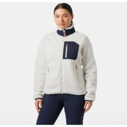 Helly Hansen Women's Imperial Pile Fleece Block Jacket Beige S - Snow Beige - Female