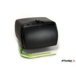 Maxi-Box Top Box 90L with Lock and Fasten (Straps Included) Black M3659N