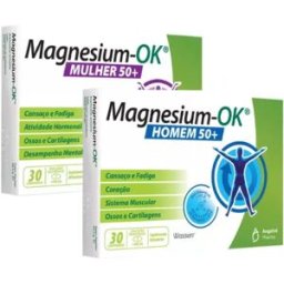 Angelini Magnesium-OK Women 50+ x30 + Men 50+ x30 Tablets